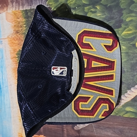 Cleveland Cavaliers Suede Brim Snapback Hat - Picture 8 of 8